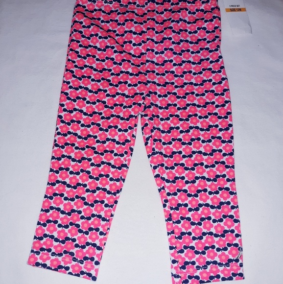 Nautica Girls Infant 2pc Casual Set - 12M - Picture 3 of 4